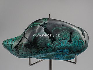 malachite, chrysocolla